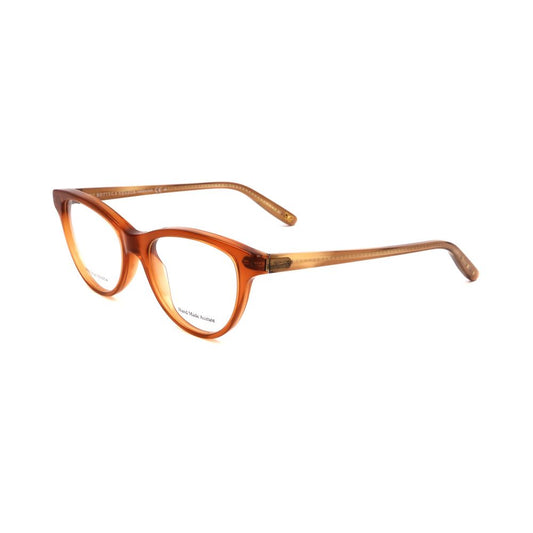 Bottega Veneta Bicolor Acetate Glasses (Frames) in brown and beige, size 50/17/140 mm, designed for women.