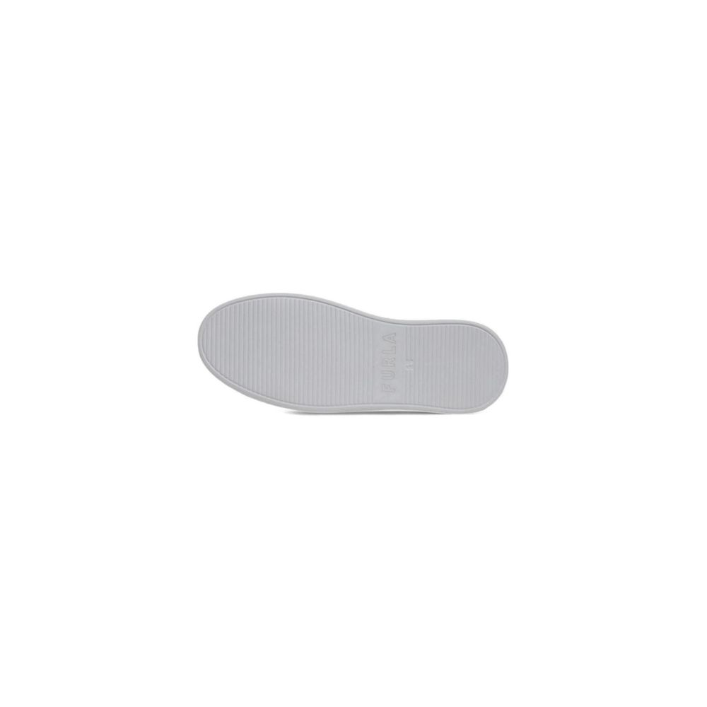Furla White Polyethylene Low Top Sneakers