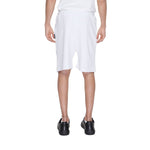Icon White Cotton Bermuda