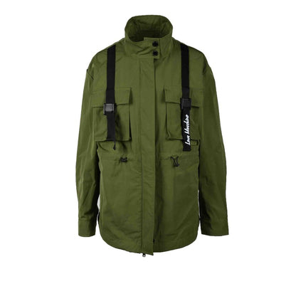 Love Moschino Green Polyester Parka