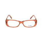 Emilio Pucci Orange Plastic Frames with clear lenses and rectangular shape, model EP2672830, perfect for stylish women.