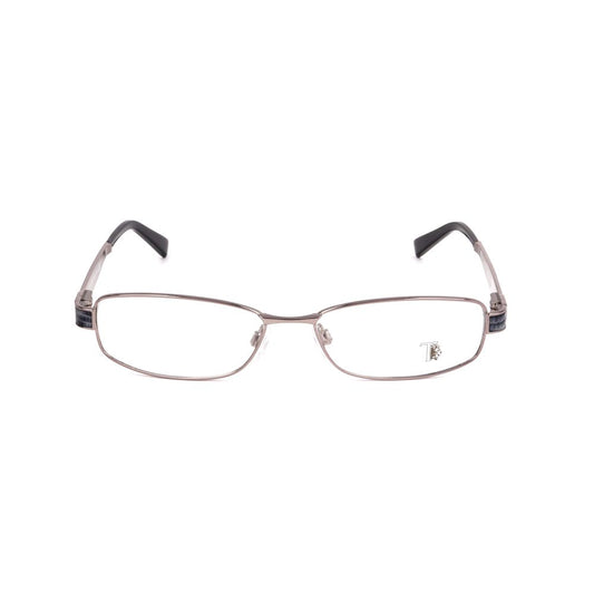 Tod's Gray Metal Frames eyeglasses for women, model TO5022010 with 54/15/135 mm measurements, featuring sleek gray metal design.