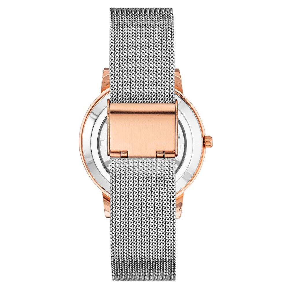 Juicy Couture Silver Stainless Steel Dress Watch