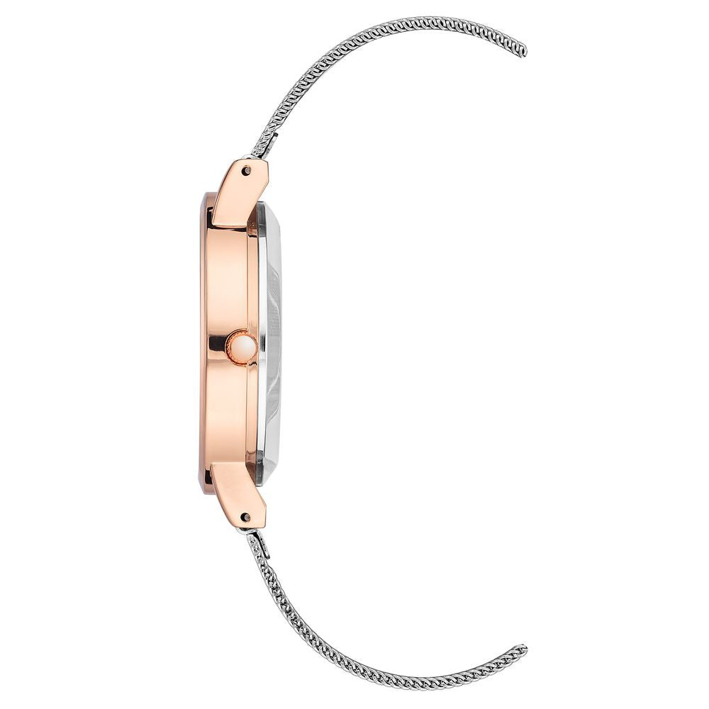 Juicy Couture Silver Stainless Steel Dress Watch