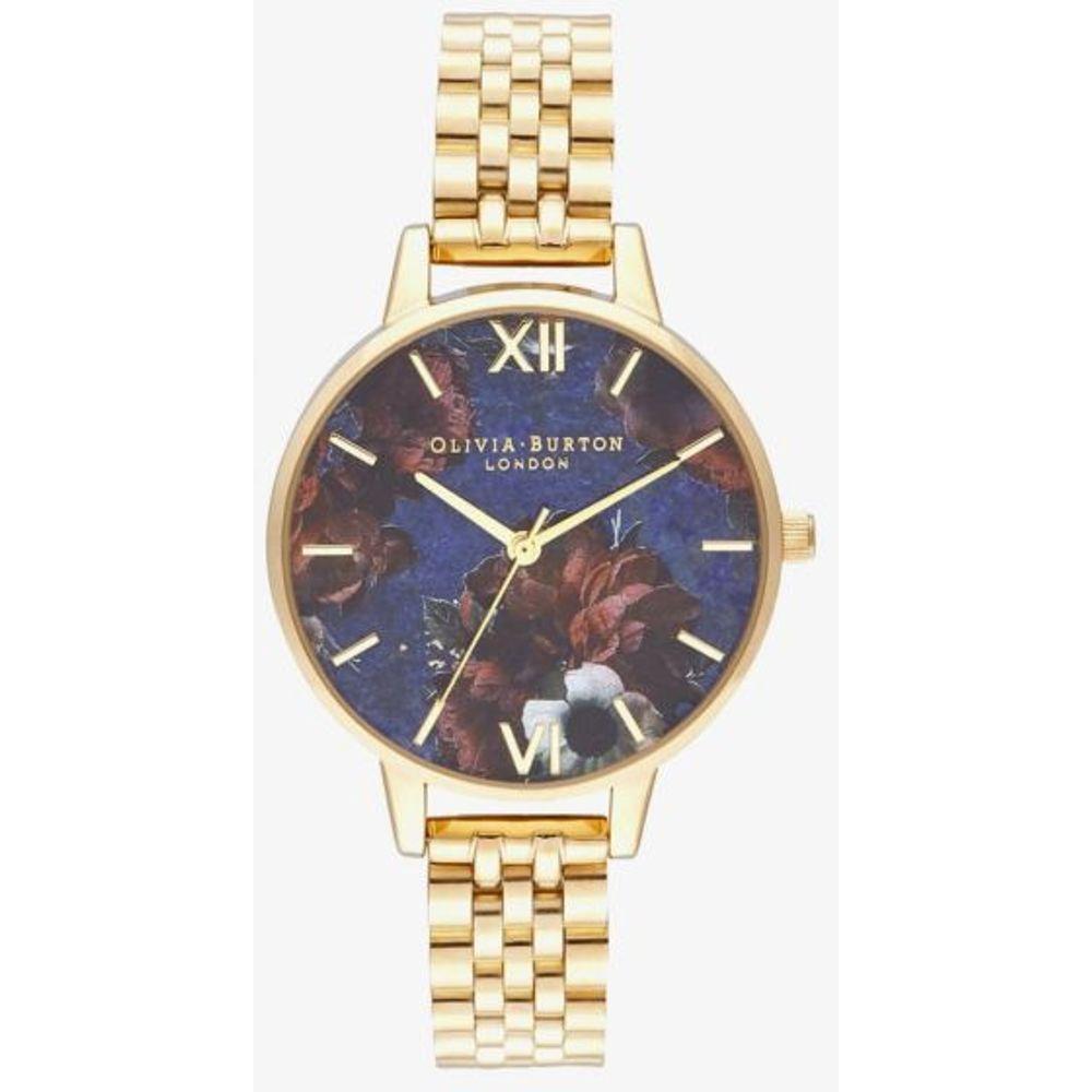 Olivia Burton Gold Stainless Steel Dress Watch