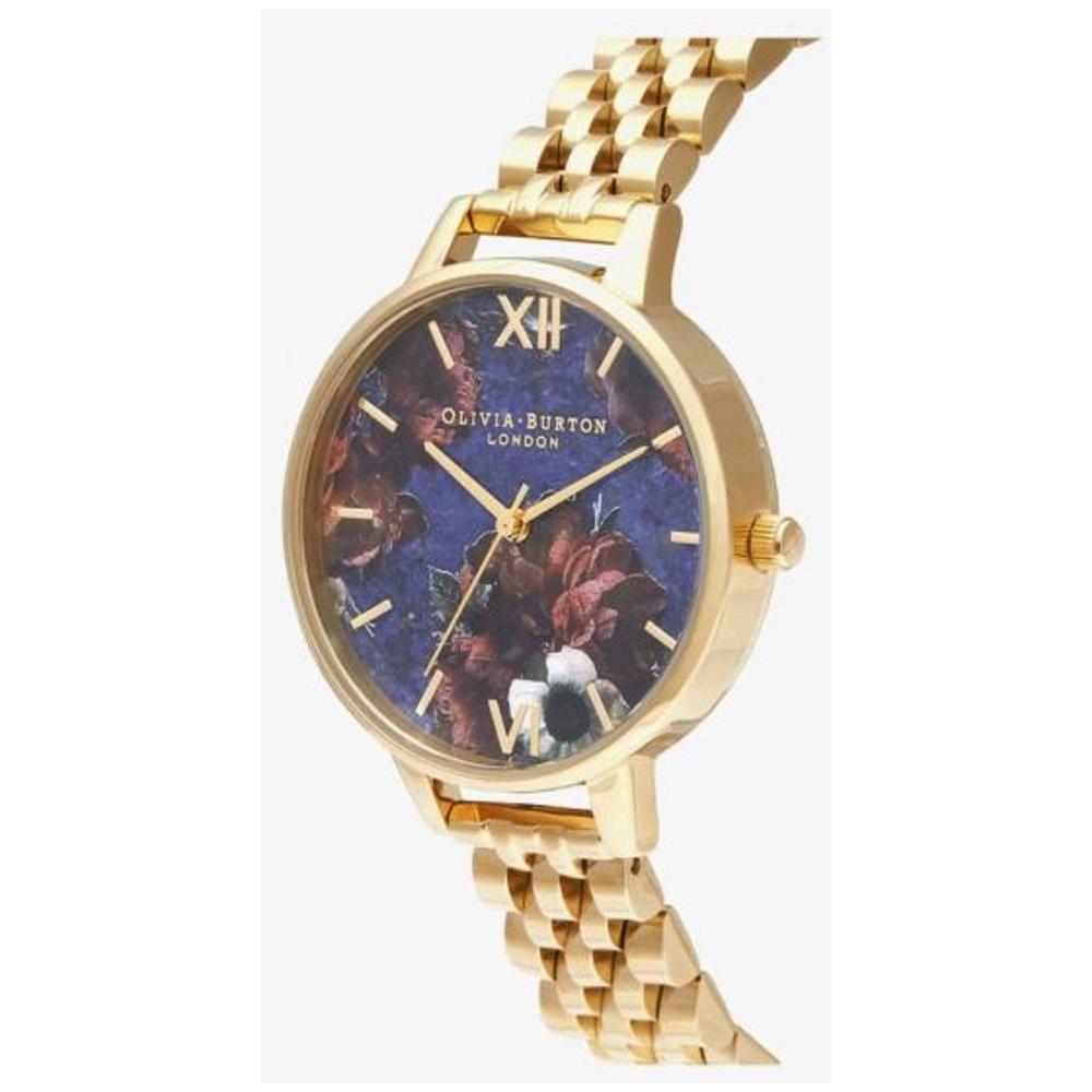 Olivia Burton Gold Stainless Steel Dress Watch