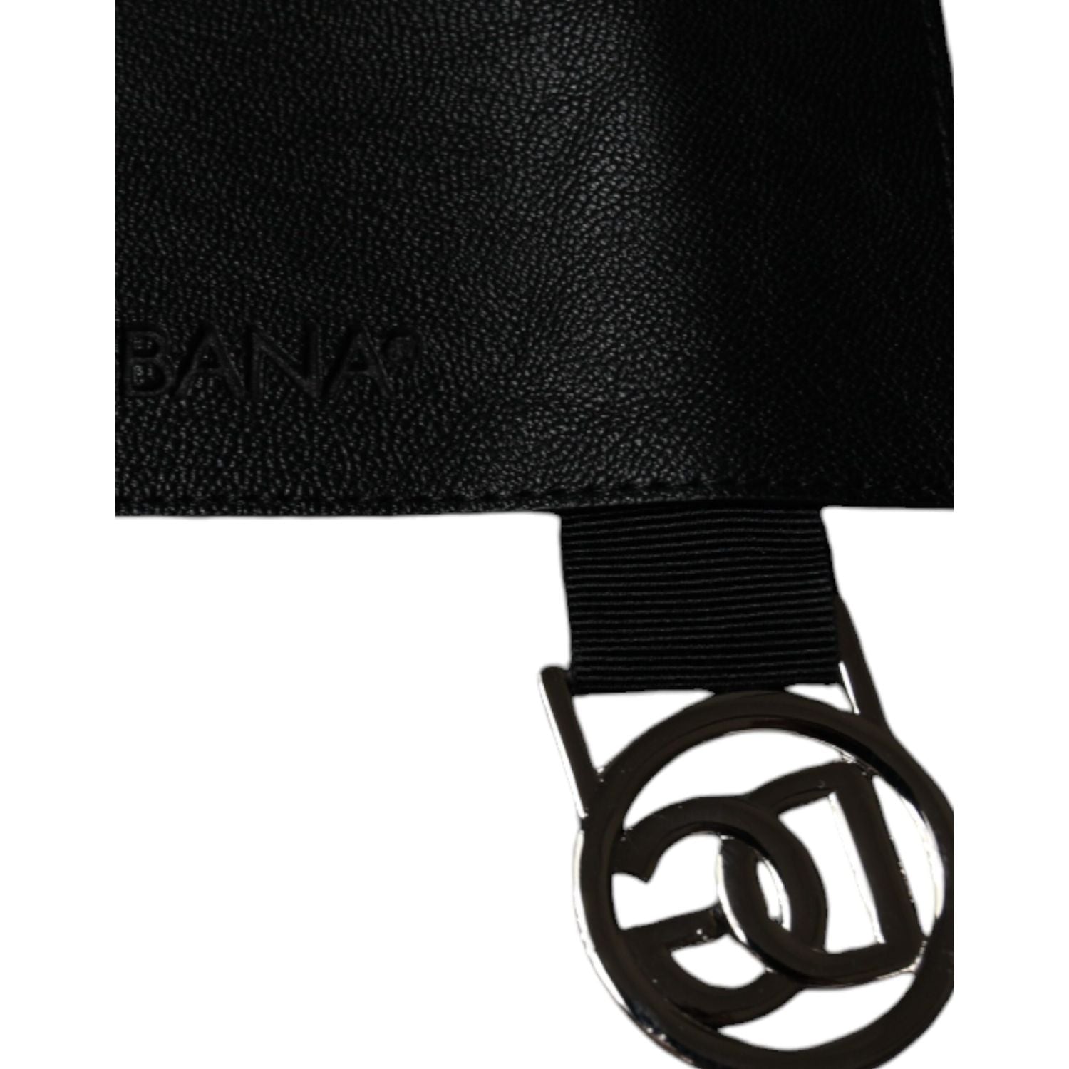 Dolce & Gabbana Gray Logo Patch Cotton Crew Neck T-shirt