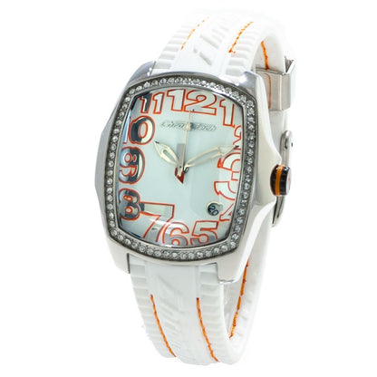 Chronotech White Rubber Sport Watch 1728,67434610848,Accessories,Chronotech,New with tags,Sport Watches - Watches - Accessories,Watches - Accessories,White,Women