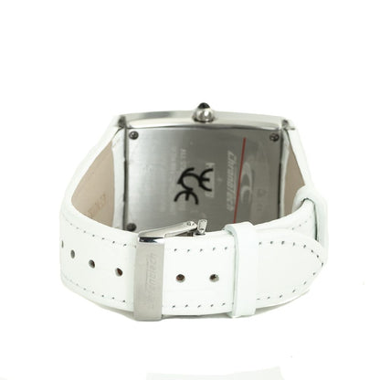 Chronotech White Leather Dress Watch 1728,67434610848,Accessories,Chronotech,Dress Watches - Watches - Accessories,New with tags,Unisex,Watches - Accessories,White