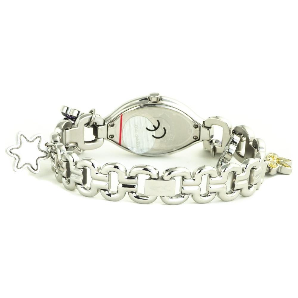 Chronotech Silver Stainless Steel Watch