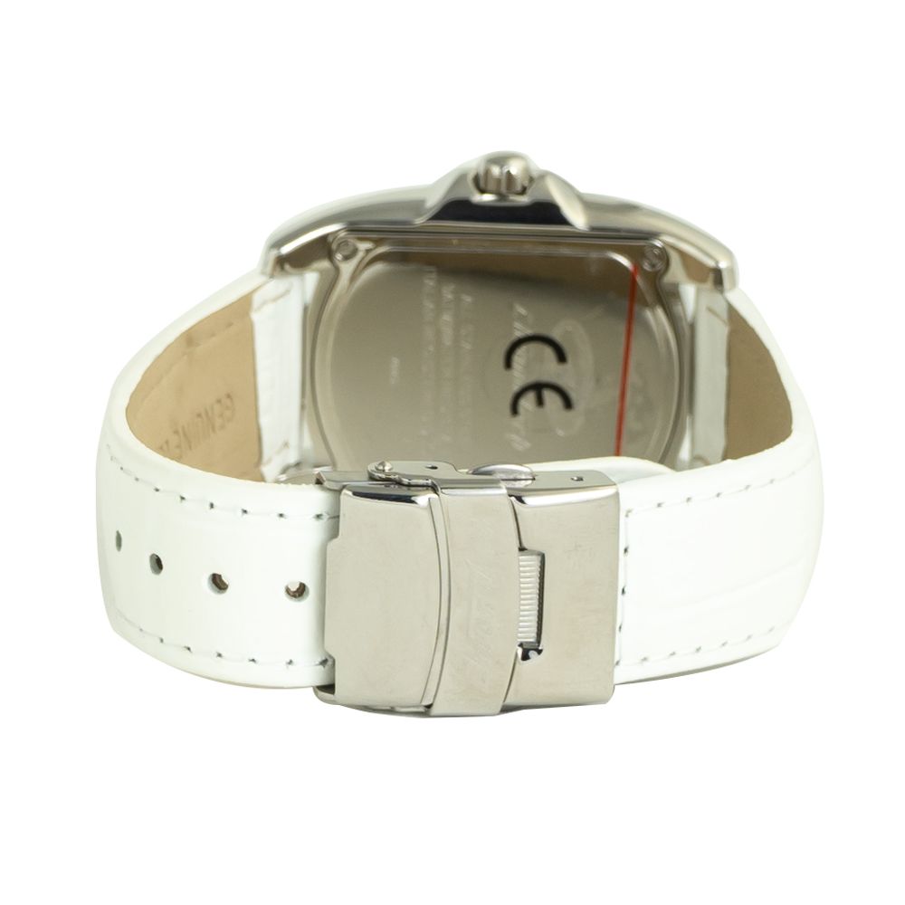 Chronotech White Leather Dress Watch 1728,67434610848,Accessories,Chronotech,Dress Watches - Watches - Accessories,New with tags,Watches - Accessories,White,Women