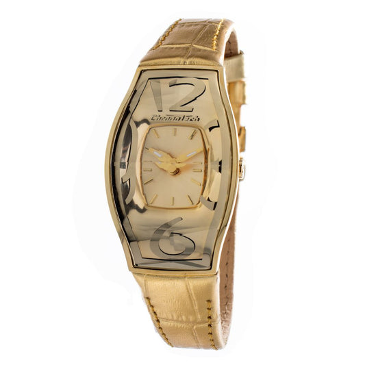 Chronotech Gold Leather Dress Watch1728,67434610848,Accessories,Chronotech,Dress Watches - Watches - Accessories,Gold,New with tags,Watches - Accessories,Women