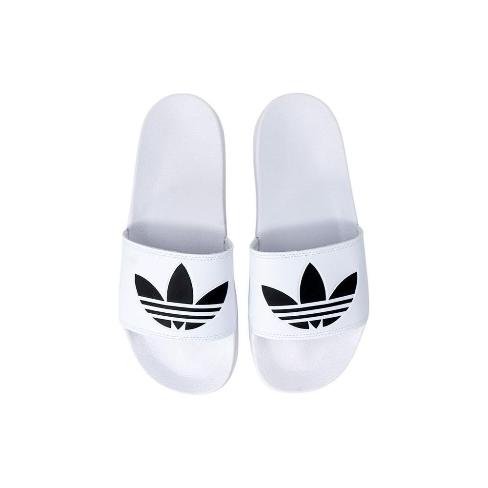 Adidas White Polyester Slipper AD-6651100008-EU39/US6