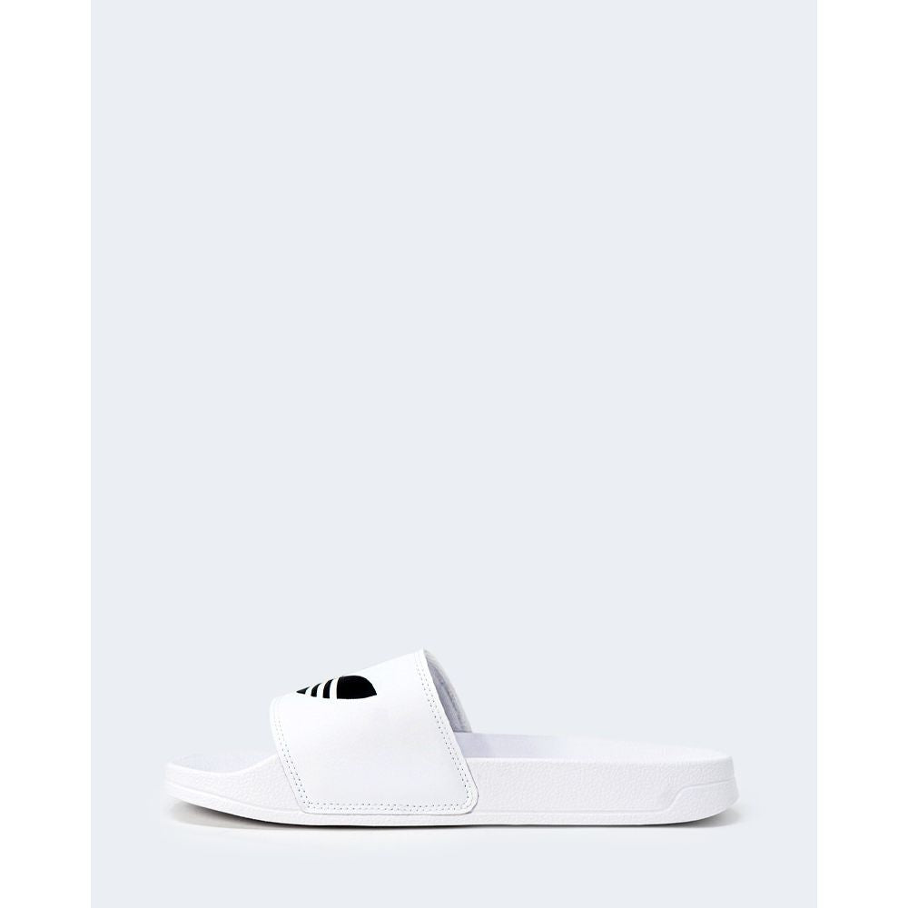 Adidas White Polyester Slipper AD-6651100008-EU39/US6