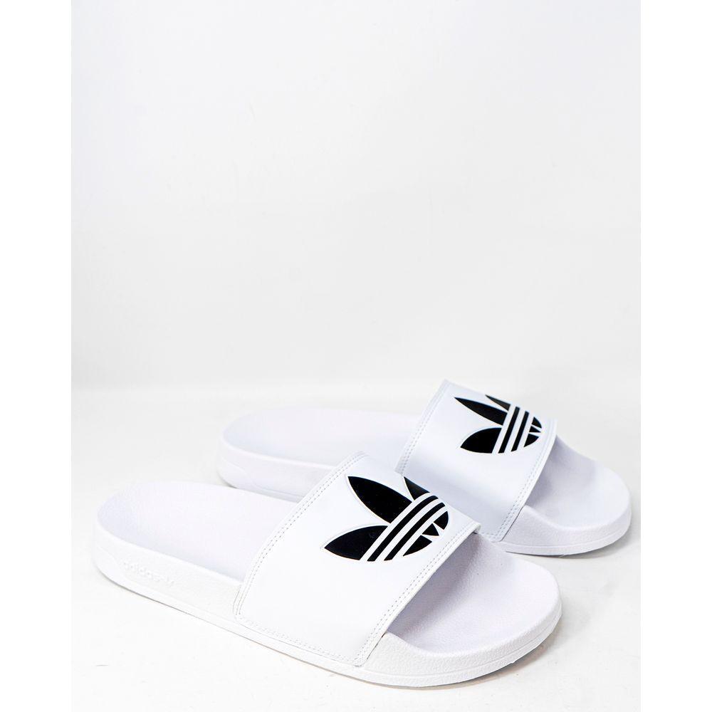 Adidas White Polyester Slipper AD-6651100008-EU39/US6