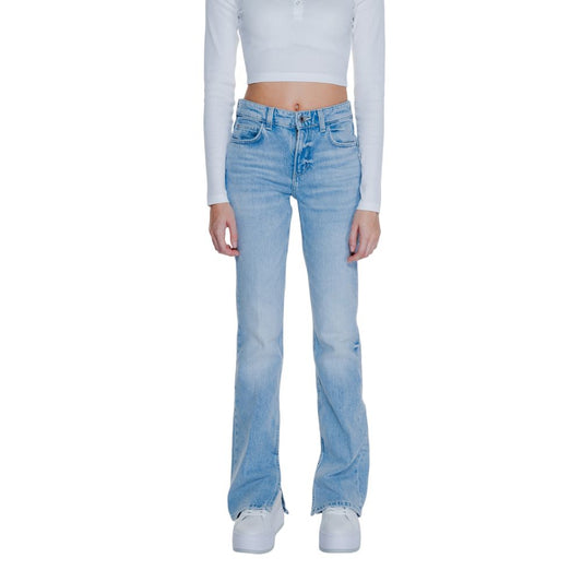 Guess Light Blue Cotton Mom Jeans 1728,71956299936,Clothing,Guess,Jeans Denim - Clothing,Light Blue,Mom Jeans - Jeans Denim - Clothing,New with tags,W33,Women