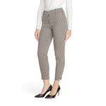Only Beige Polyester Pant for women, fall/winter collection, featuring 64% polyester, 34% viscose, 2% elastane. Stylish and comfortable.