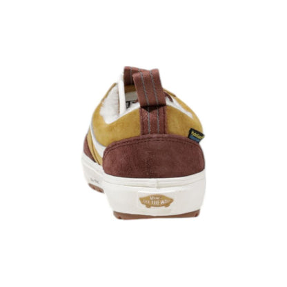 Vans Beige Leather Athletic Sneakers