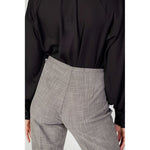 Sandro Ferrone Gray Polyester Pant