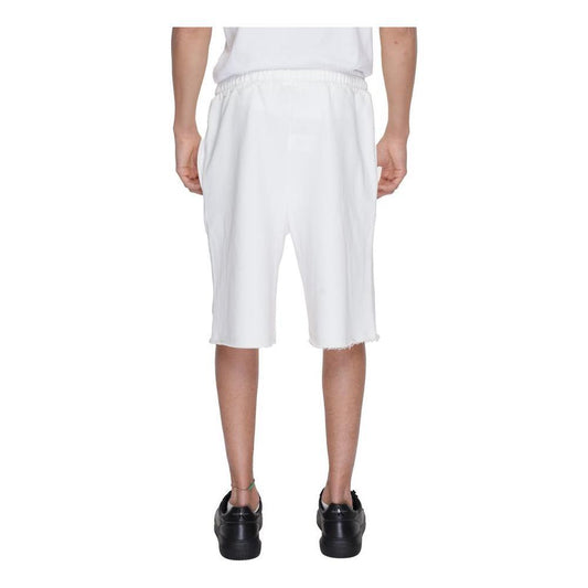 Underclub White Cotton Bermuda UN-14203500008-IT52 | XL