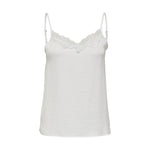 Jacqueline De Yong White Polyester Tank Top