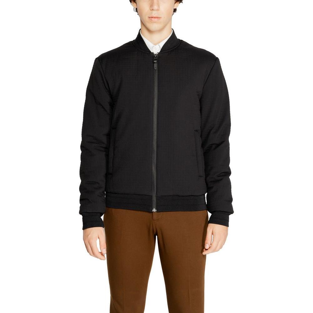Antony Morato Black Polyester Jackets & Coat