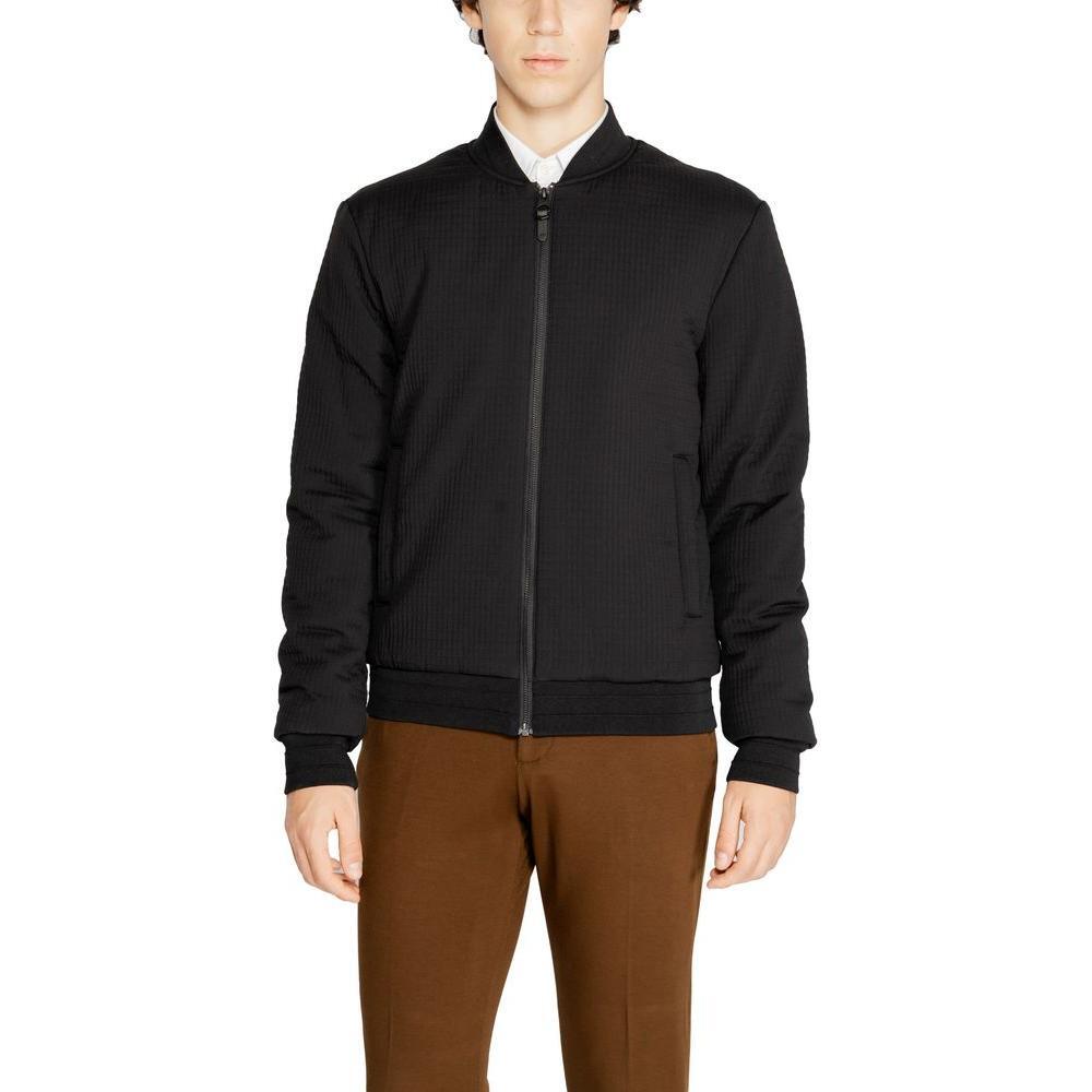 Antony Morato Black Polyester Jackets & Coat