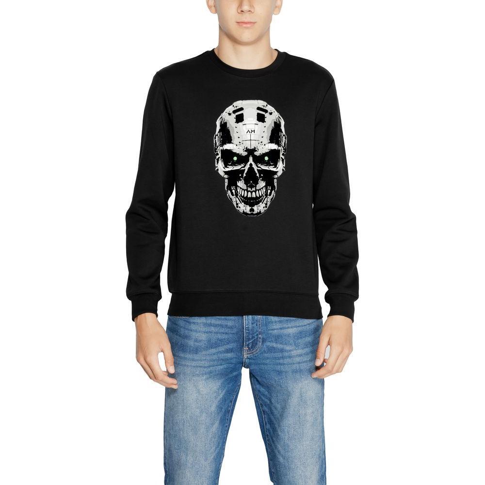 Antony Morato Black Cotton Sweatshirt