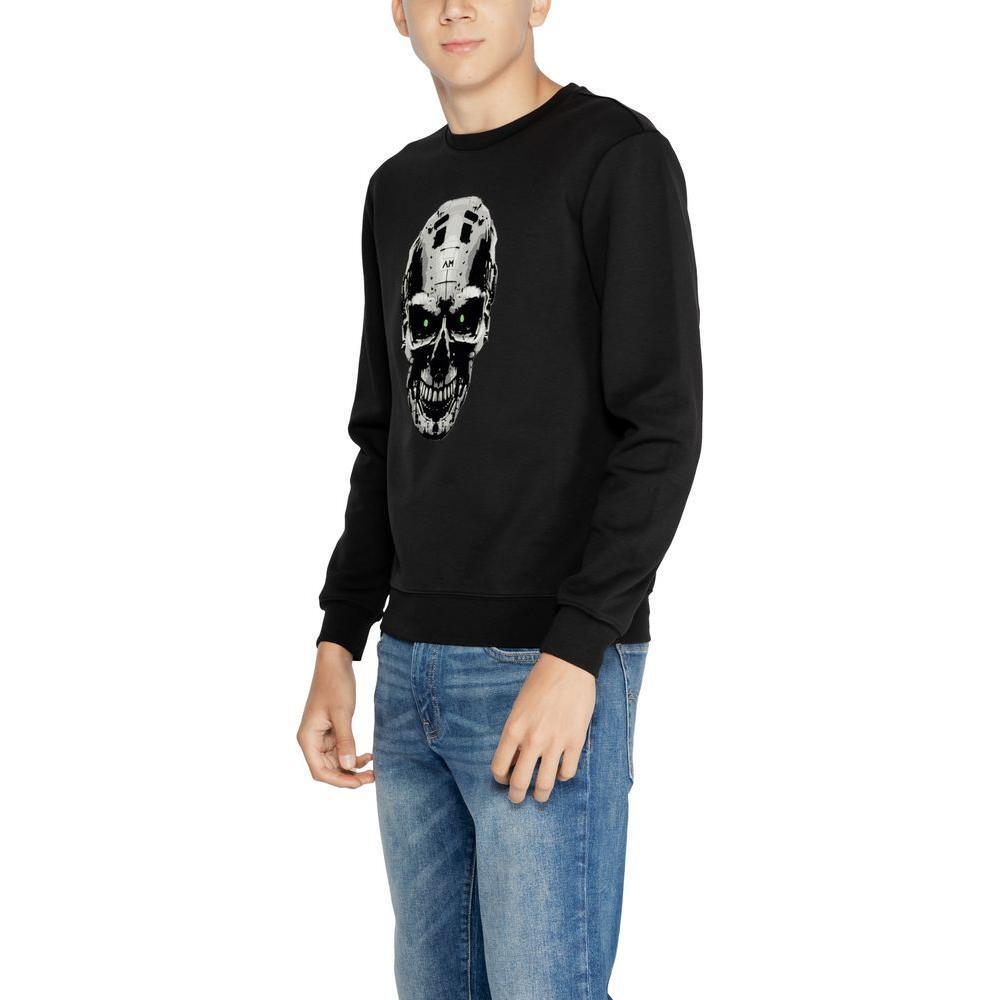 Antony Morato Black Cotton Sweatshirt