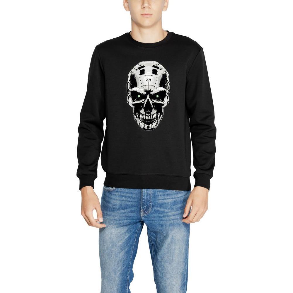 Antony Morato Black Cotton Sweatshirt