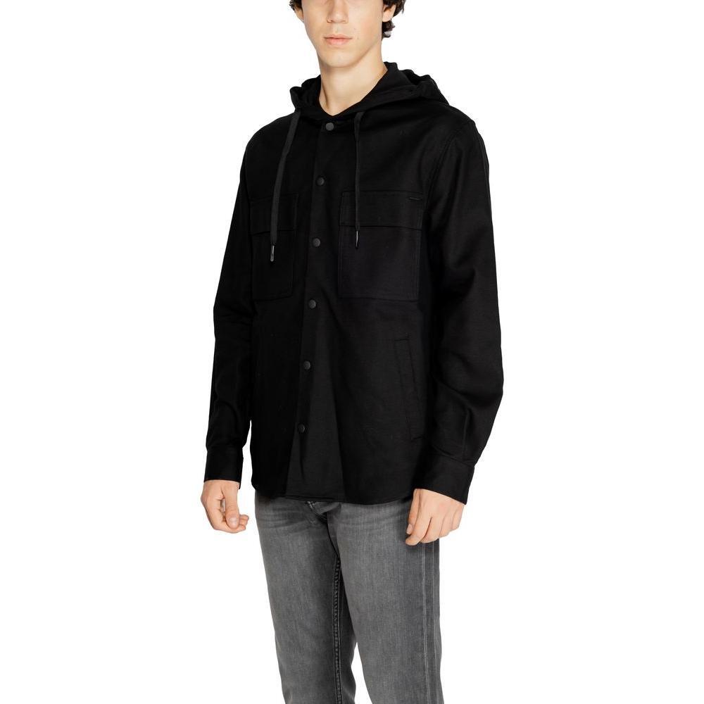 Antony Morato Black Cotton Shirt