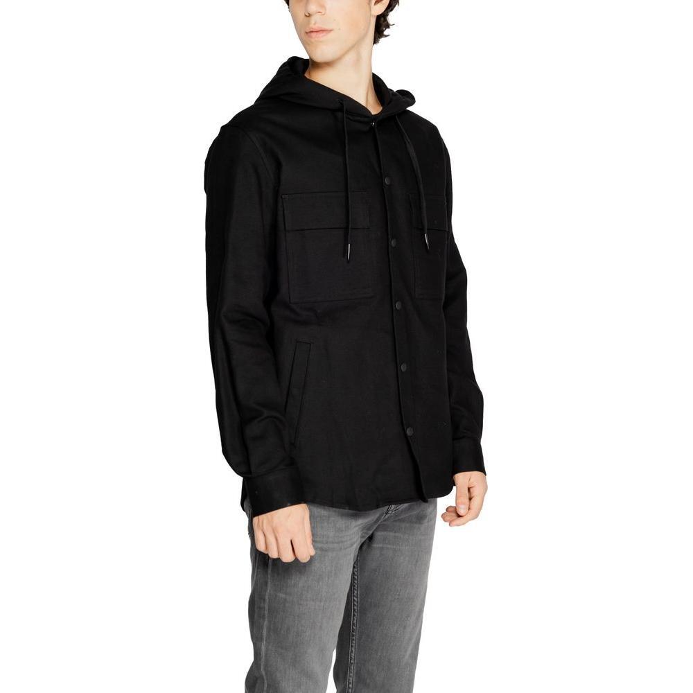 Antony Morato Black Cotton Shirt