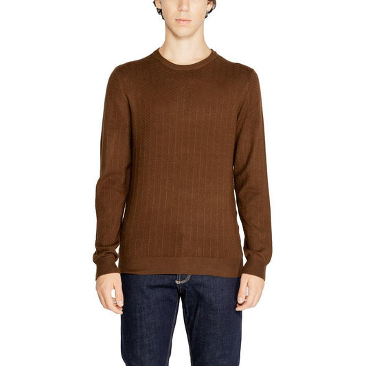 Antony Morato Brown Viscose Sweater AN-14638500140-IT46 | M