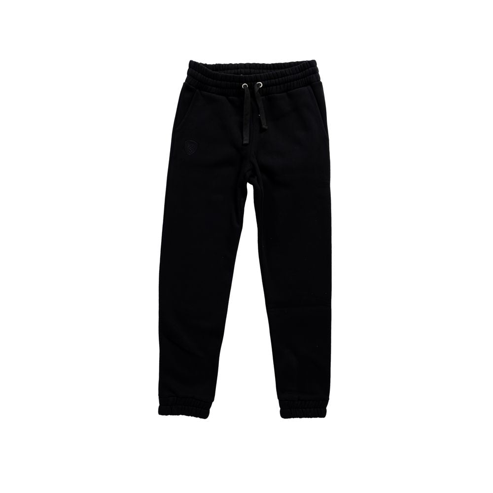 Blauer Black Cotton Joggers Workout Pant