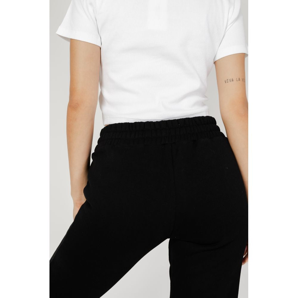 Blauer Black Cotton Joggers Workout Pant