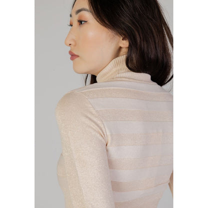 Morgan De Toi Pink Viscose Turtleneck