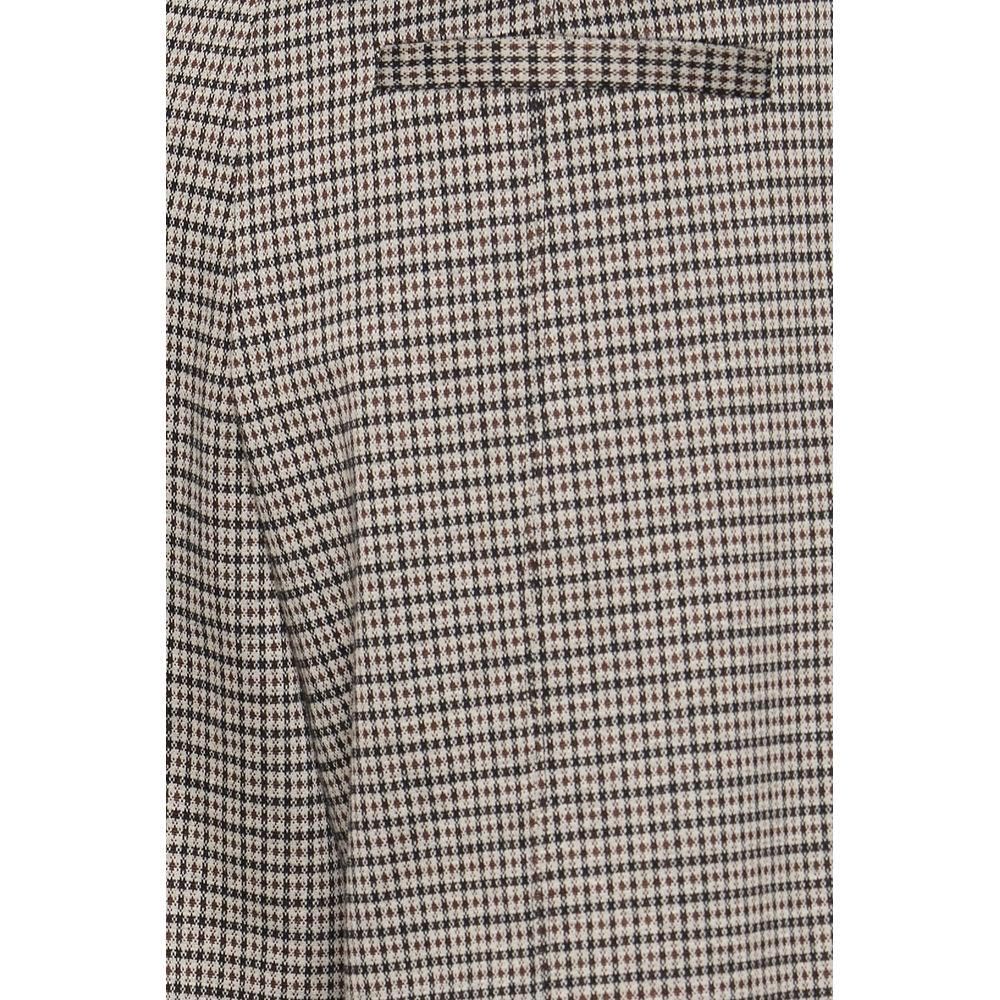 ICHI Beige Polyester Pant