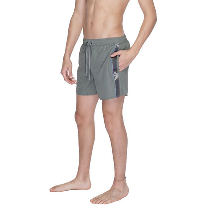 Emporio Armani Underwear Green Polyester Swim Short