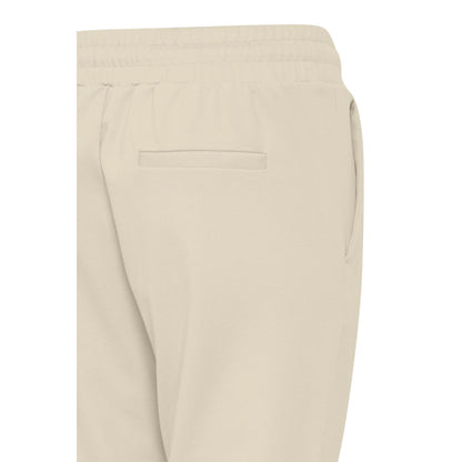 ICHI Beige Polyester Pants