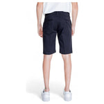 Antony Morato Black Cotton Bermuda
