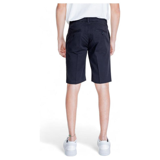 Antony Morato Black Cotton Bermuda