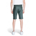 Antony Morato Green Linen Bermuda