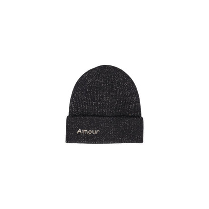 Pieces Black Recycled Polyester Cap (Baseball Hat)