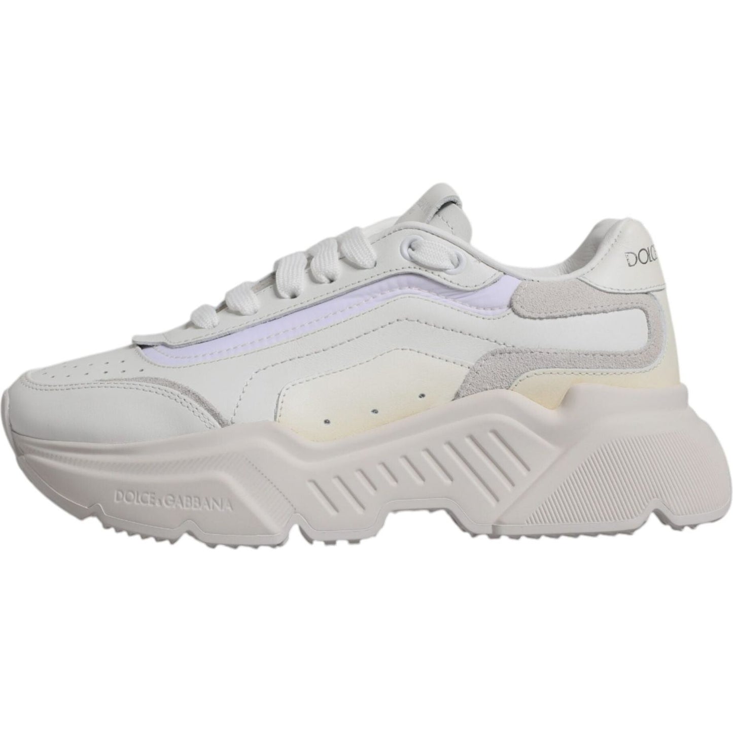 Dolce & Gabbana White Daymaster Low Top Sneakers Shoes