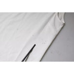 Patrizia Pepe White Mock Neckline Sleeveless Tank Blouse Top