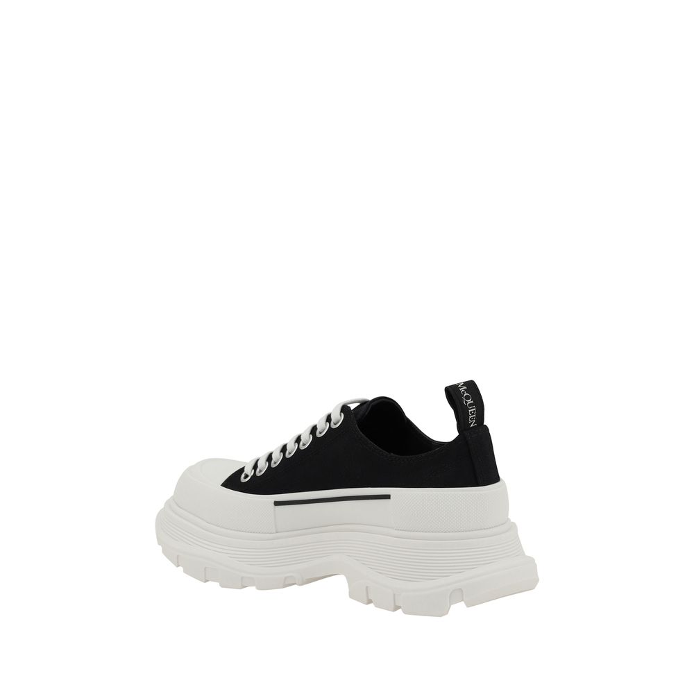 Alexander McQueen Black Rubber Chunky Sneakers