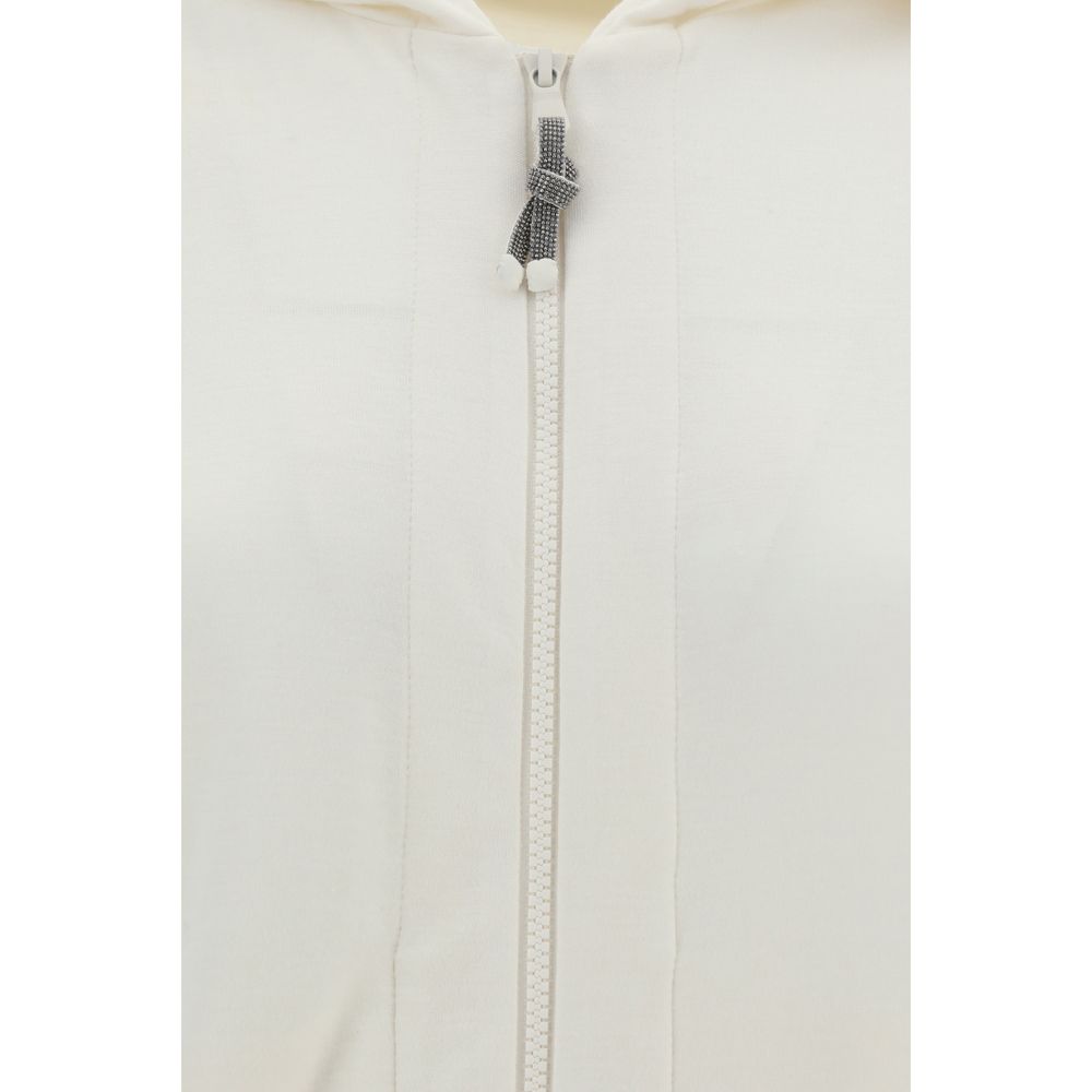 Front view with bag zipped and handles upright.