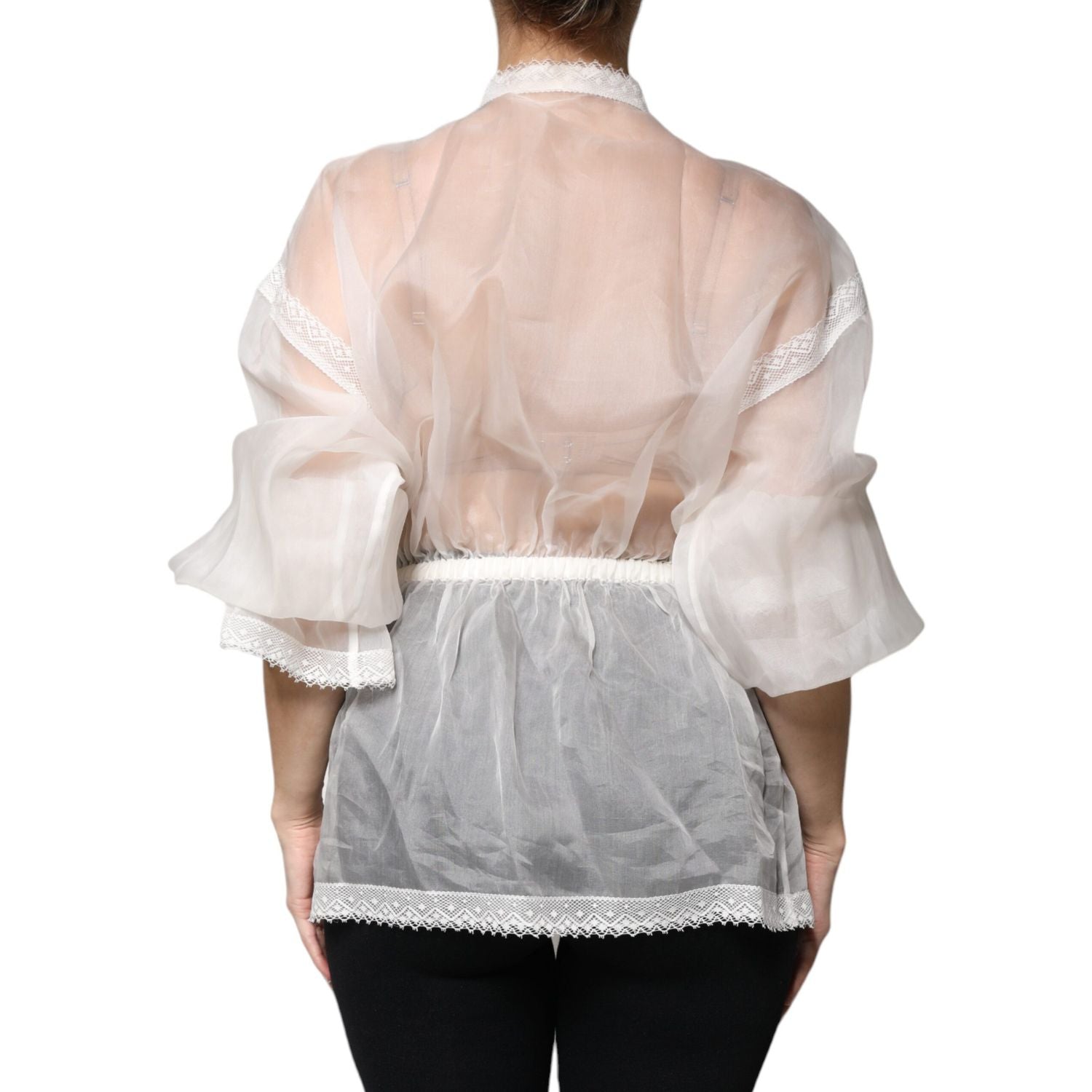 Front view with bag zipped and handles upright.