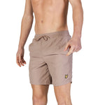 Lyle & Scott Gray Nylon Swim Short