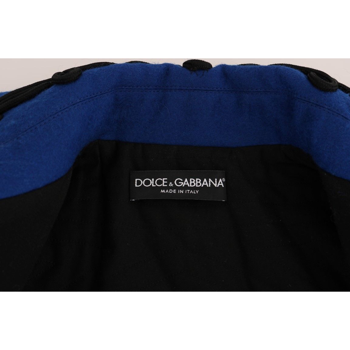 Dolce & Gabbana Black Wool Trench Jacket 1728,2% Elastane,23% Nylon,67345645728,Black,Clothing,Coats - Jackets & Coats - Clothing,Dolce & Gabbana,IT40|S,Jackets & Coats - Clothing,Jackets & Coats - Women - Clothing,Material: 75% Wool,New with tags,Trench
